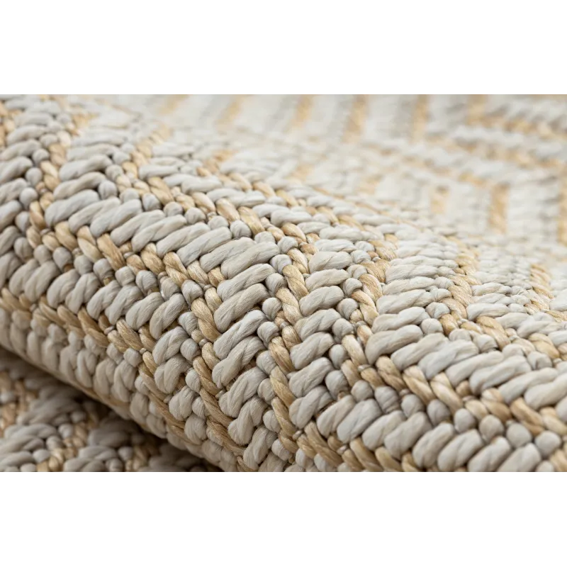 Covor elegant cu model în zigzag, perfect pentru interioare moderne