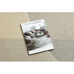 Covor din lână FLUX în nuanțe de bej și gri pentru decor modern
