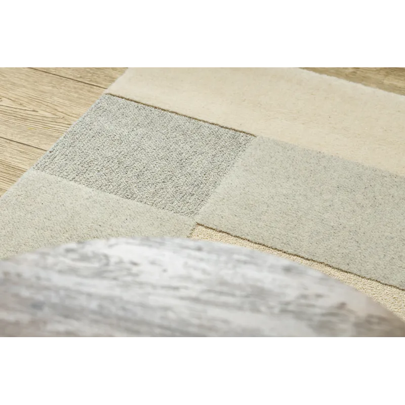 Covor FLUX 461.12.AE120 din lână cu structură, ideal pentru interior modern