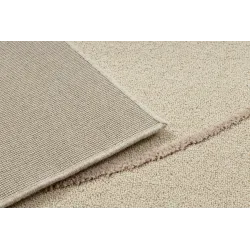 Covor FLUX din lână, model geometric, confortabil pentru dormitor