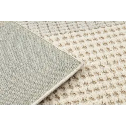 Covor din lână FLUX structurat, ideal pentru interiorul modern