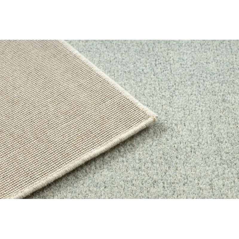 Covor din lână FLUX 461.10 cu textură loft în nuanțe de albastru și crem