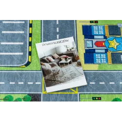 Covor BAMBINO 9028, moale și antiderapant pentru camera copiilor