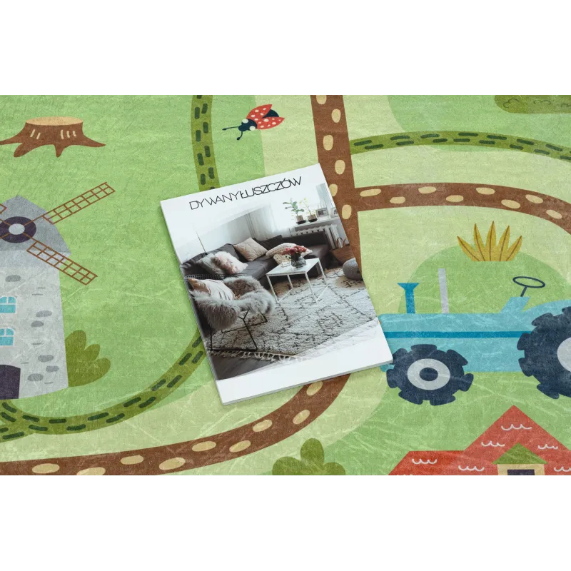 Covor BAMBINO 50200 cu suprafață antiderapantă, ideal pentru joaca copiilor