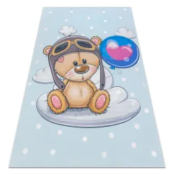 Covor BAMBINO 43030 Ursuleț, antiderapant pentru camera copiilor