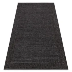 Covor TIMO 5000 Sizal exterior negru