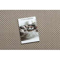 Covor bej TIMO 6272 din sisal pentru exterior, elegant si durabil