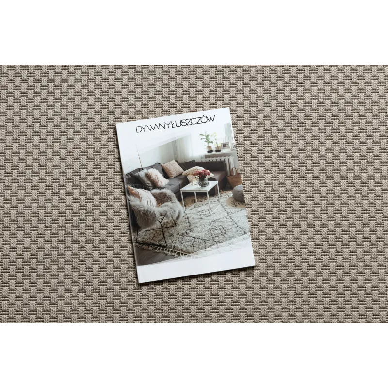 Covor bej TIMO 6272 din sisal pentru exterior, elegant si durabil
