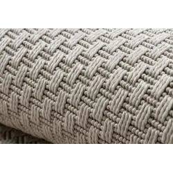 Covor TIMO 6272 bej, perfect pentru utilizare în exterior