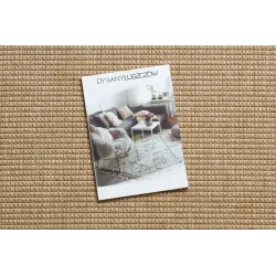 Covor rotund TIMO 5979 din sisal pentru grădină