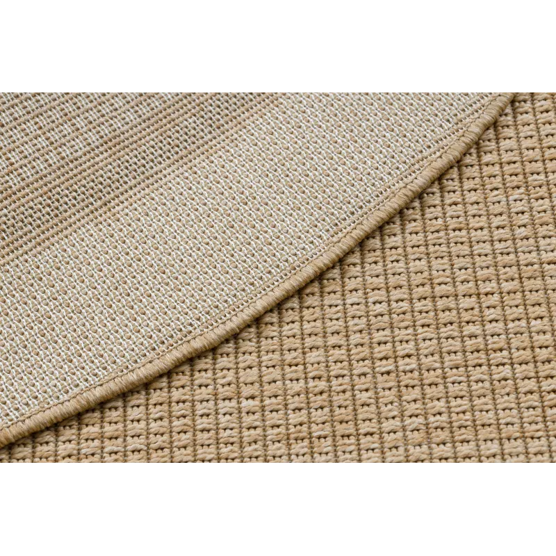 Covor rotund TIMO 5979 din sisal natural pentru exterior