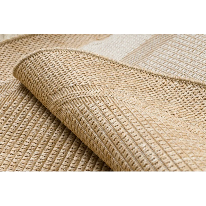Covor TIMO 5979 din sisal natural pentru grădină