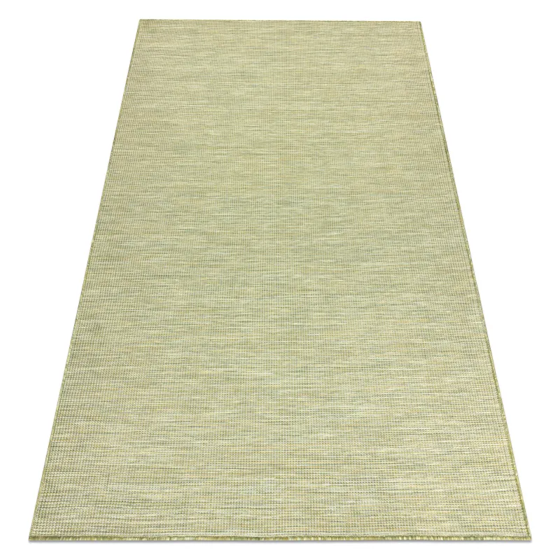 Covor sisal PATIO 2778 verde, țesut plat, produs de calitate a doua, pentru interior