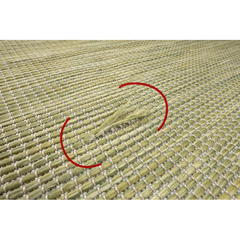 Covor sisal PATIO 2778 verde, perfect pentru living sau dormitor