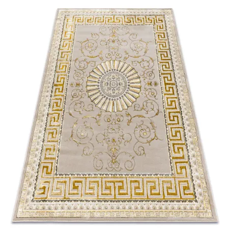 Covor Bliss bej auriu, design exclusiv, textură structurată