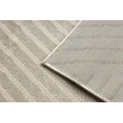 Covor BALANCE 1503 taupe, textură structurată, accesoriu elegant