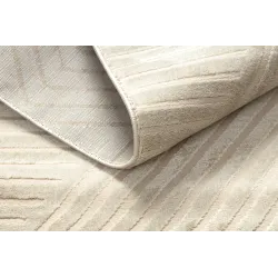Covor BALANCE ideal pentru sufragerie, design modern în nuanță taupe