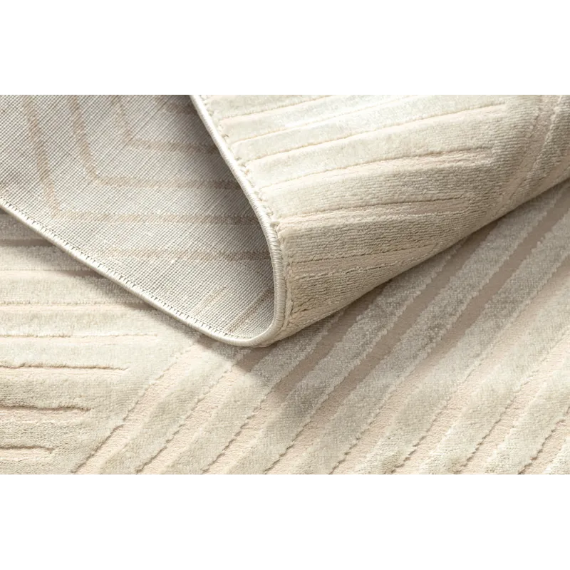 Covor BALANCE ideal pentru sufragerie, design modern în nuanță taupe