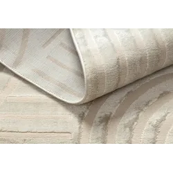 Covor BALANCE 1918, ideal pentru sufragerie sau dormitor, culoare taupe