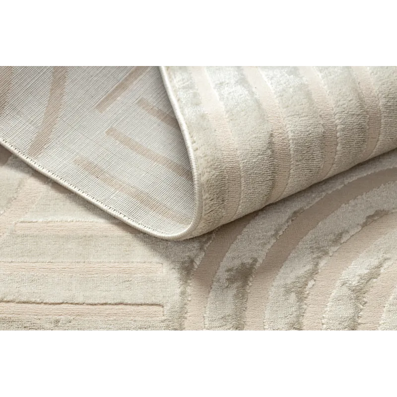 Covor BALANCE 1918, ideal pentru sufragerie sau dormitor, culoare taupe