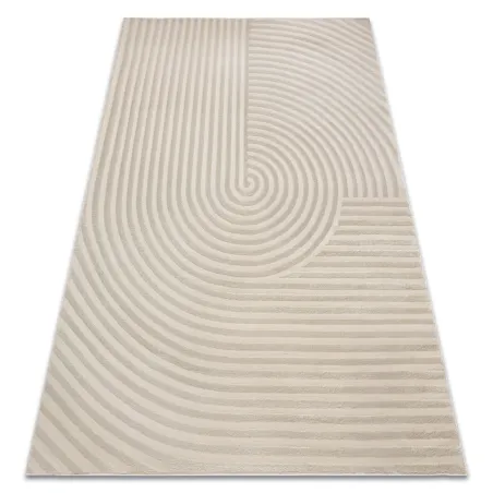 Covor geometric BALANCE 1921 taupe, covor modern pentru living
