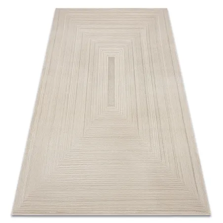 Covor geometric BALANCE 8788 taupe, modern și structurat