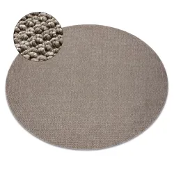 Covor rotund CASABLANCA LOOP moale, ideal pentru decor modern