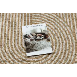 Covor ORGANIC 1835 crem - covor modern din sisal