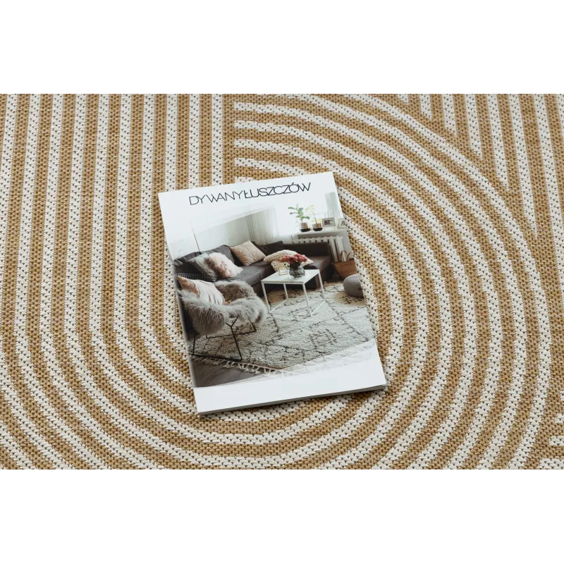 Covor ORGANIC 1835 crem - covor modern din sisal