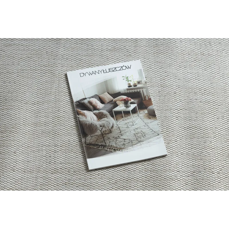 Covor din sisal ORGANIC 2125 în nuanțe de piatră, stil contemporan