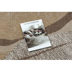 Covor modern ORGANIC 2739 din sisal în nuanțe de bej