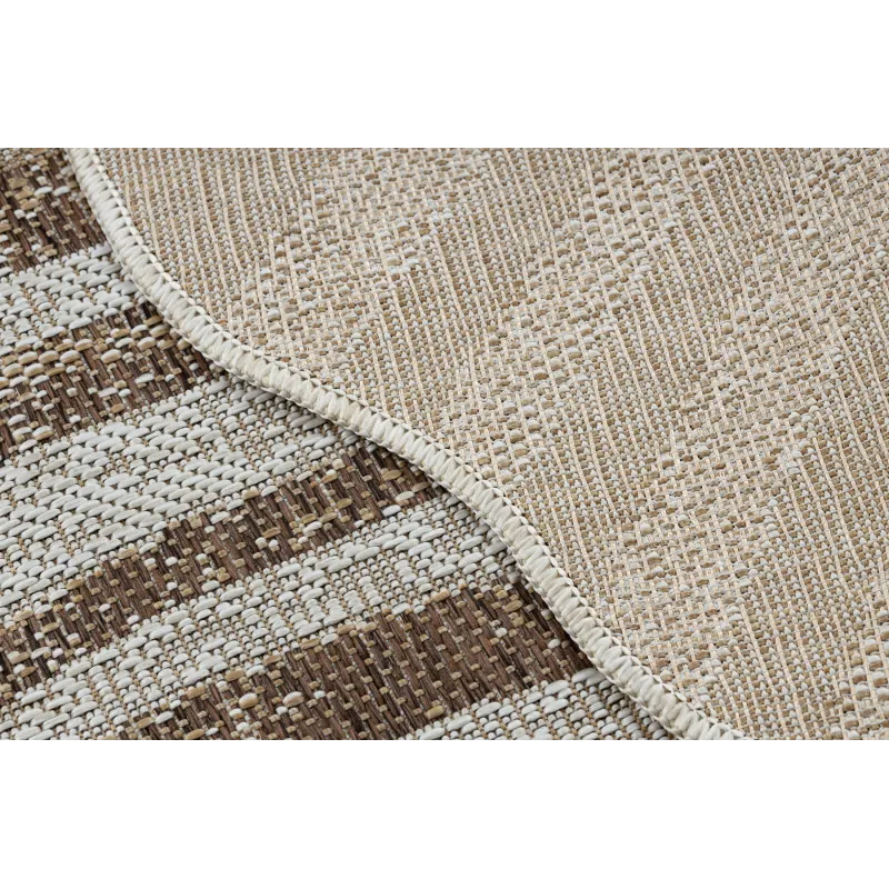 Covor din sisal ORGANIC 2767 cu textură modernă, crem/natural