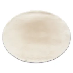 Covor BUNNY Rotund Fildeș