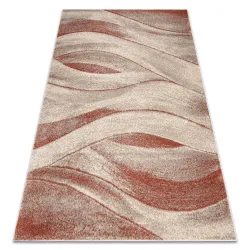Covor FUSION 1617 Crem Teracotă Modern