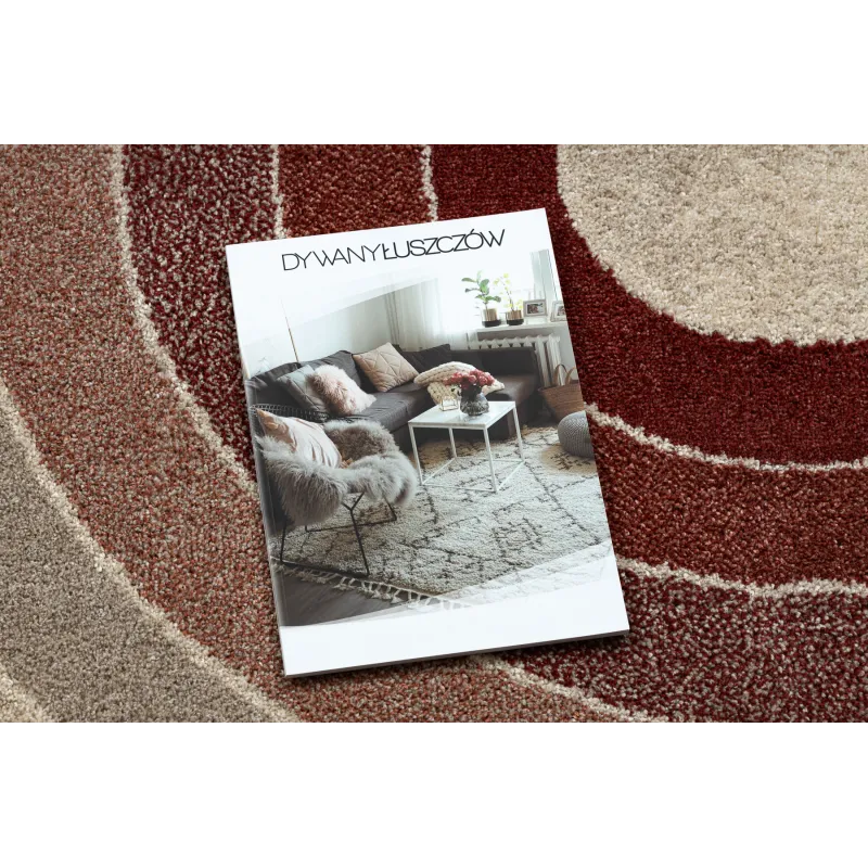Covor FUSION 0807 cu model geometric modern, ideal pentru sufragerii