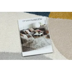 Covor modern FUSION 5706 în gri deschis, stil geometric