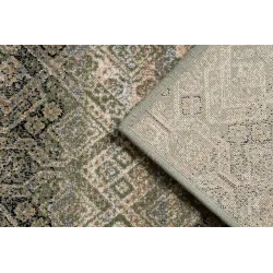 Covor din lână NAIN Ornament cu textură moale și design floral, perfect pentru dormitor