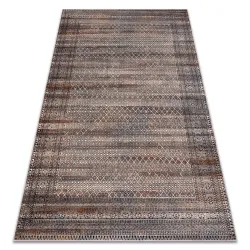Covor din lână cu romburi geometrice, un accent elegant pentru orice cameră