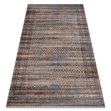 Covor din lână cu romburi geometrice, un accent elegant pentru orice cameră