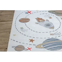 Covor BONO 8288 Cosmos din material moale, potrivit pentru orice cameră