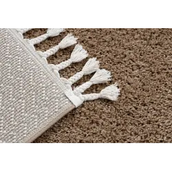 Covor shaggy BERBER 9000 cu textură moale pentru dormitor