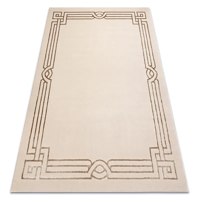 Covor ALLURE 1907 Grecesc, bej, covor modern cu design structural