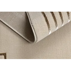 Covor stilat pentru living sau dormitor, design glamour cu textură rafinată