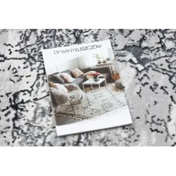 Covor modern gri deschis, elegant, ideal pentru living sau dormitor