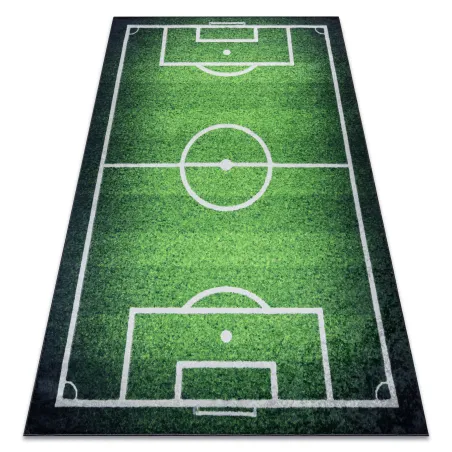 Covor fotbal BAMBINO 58690, antiderapant, verde, ideal pentru camera copiilor