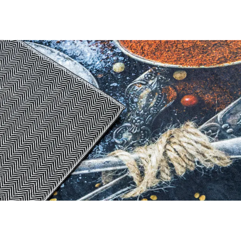 Covor ANDRE 9002, textură moale, rezistent la pete, perfect pentru utilizare în bucătărie