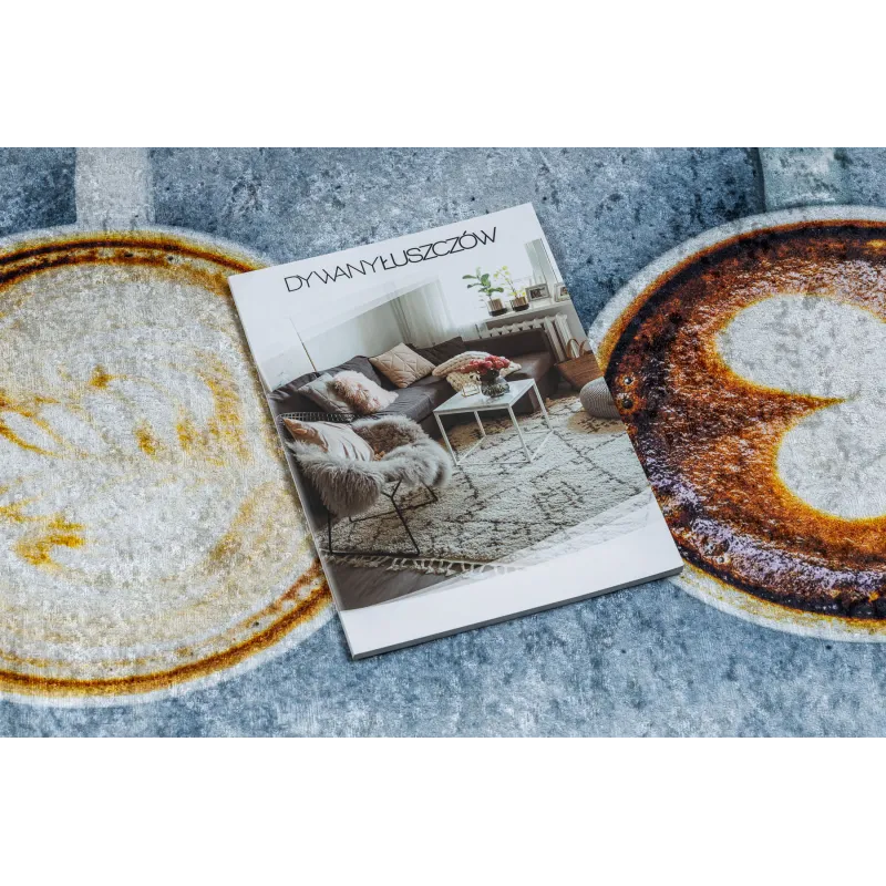 Tappeto ANDRE 33300, gri și maro, perfect pentru bucătărie