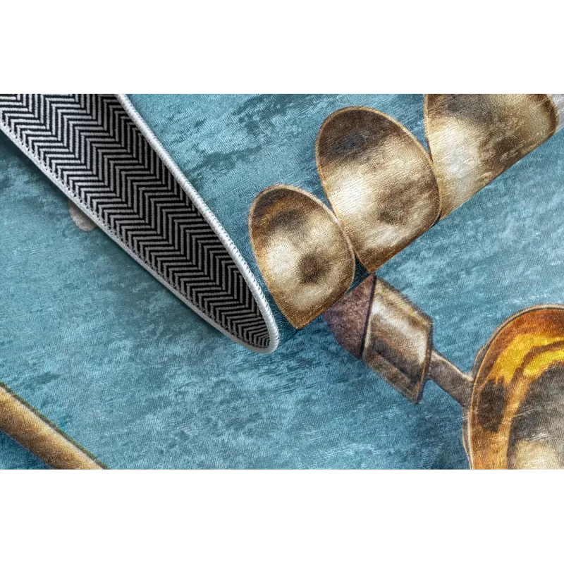 Covor practic spălabil, ideal pentru utilizare în bucătărie sau dining