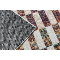 Covor spălabil ANDRE 43780, material antiderapant, perfect pentru living