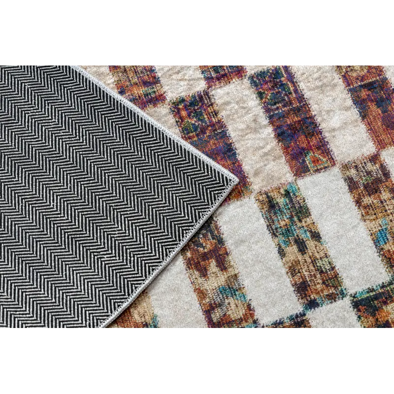 Covor spălabil ANDRE 43780, material antiderapant, perfect pentru living